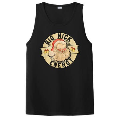 Big Nick Energy Retro Stamped Logo PosiCharge Competitor Tank