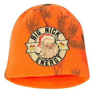 Big Nick Energy Retro Stamped Logo Kati - Camo Knit Beanie