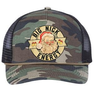 Big Nick Energy Retro Stamped Logo Retro Rope Trucker Hat Cap