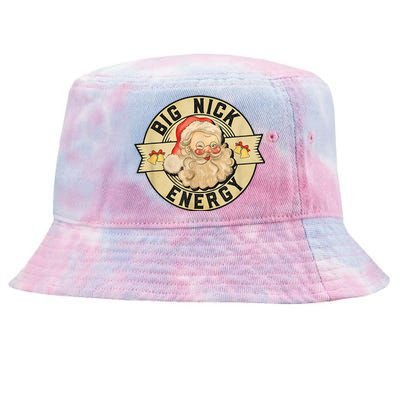 Big Nick Energy Retro Stamped Logo Tie-Dyed Bucket Hat