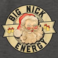 Big Nick Energy Retro Stamped Logo Vector Backpack