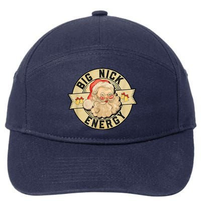 Big Nick Energy Retro Stamped Logo 7-Panel Snapback Hat