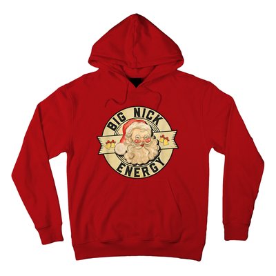 Big Nick Energy Retro Stamped Logo Hoodie