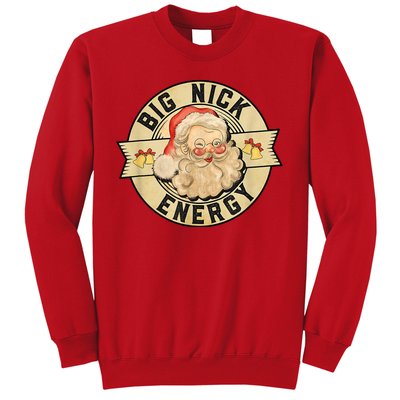 Big Nick Energy Retro Stamped Logo Sweatshirt