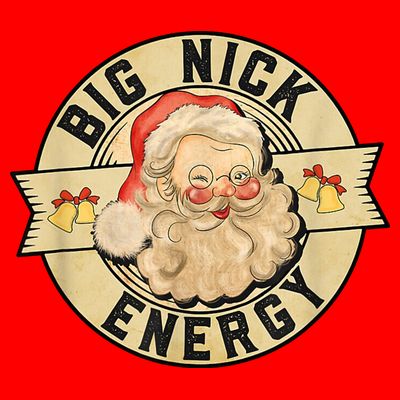Big Nick Energy Retro Stamped Logo T-Shirt