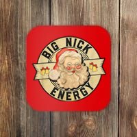 Big Nick Energy Retro Stamped Logo Coaster