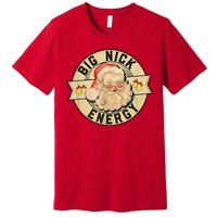 Big Nick Energy Retro Stamped Logo Premium T-Shirt