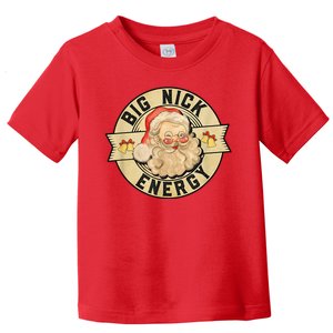 Big Nick Energy Retro Stamped Logo Toddler T-Shirt