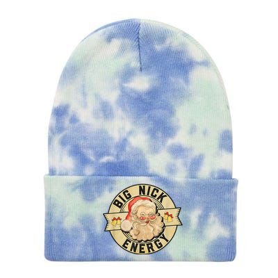 Big Nick Energy Retro Stamped Logo Tie Dye 12in Knit Beanie