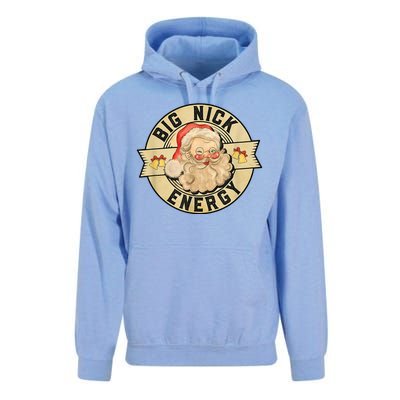 Big Nick Energy Retro Stamped Logo Unisex Surf Hoodie