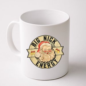 Big Nick Energy Retro Stamped Logo Coffee Mug