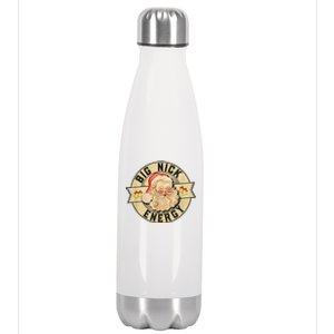 Big Nick Energy Retro Stamped Logo Stainless Steel Insulated Water Bottle