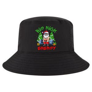 Big Nick Energy Santa Gym Fitness Weight Lifting Christmas  Cool Comfort Performance Bucket Hat