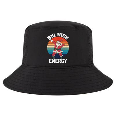 Big Nick Energy Dabbing Santa Christmas Cool Comfort Performance Bucket Hat