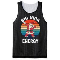 Big Nick Energy Dabbing Santa Christmas Mesh Reversible Basketball Jersey Tank