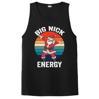 Big Nick Energy Dabbing Santa Christmas PosiCharge Competitor Tank