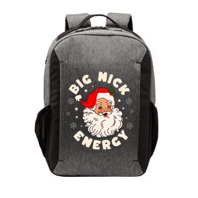 Big Nick Energy Santa Naughty Humor Christmas Vector Backpack