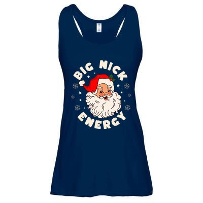 Big Nick Energy Santa Naughty Humor Christmas Ladies Essential Flowy Tank