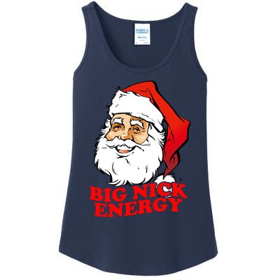 Big Nick Energy Sweatshirt Funny Christmas Santa Claus Ladies Essential Tank