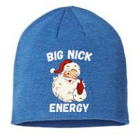 Big Nick Energy Santa Groovy Retro Vintage Sustainable Beanie