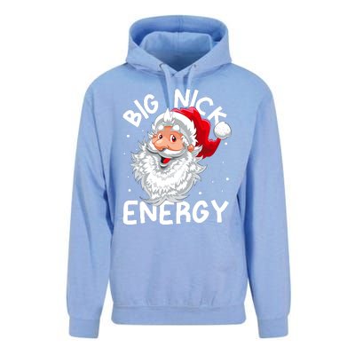 Big Nick Energy Christmas Santa Xmas Funny Meme Unisex Surf Hoodie