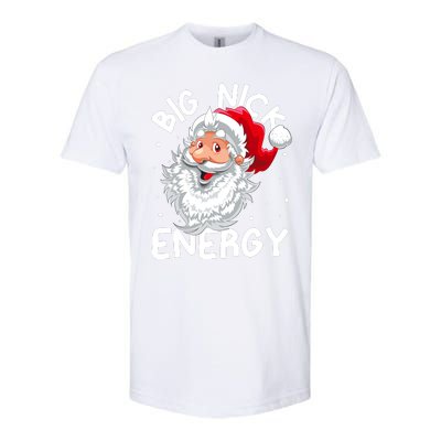 Big Nick Energy Christmas Santa Xmas Funny Meme Softstyle CVC T-Shirt