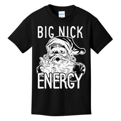 Big Nick Energy - Funny Xmas Santa Claus Saint Nicholas Kids T-Shirt