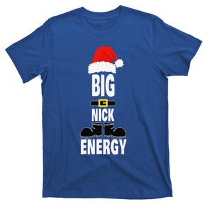 Big Nick Energy Santa Hat Belts And Boots Funny Christmas T-Shirt