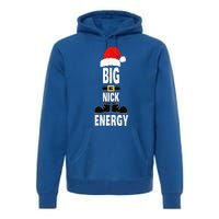 Big Nick Energy Santa Hat Belts And Boots Funny Christmas Premium Hoodie