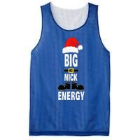 Big Nick Energy Santa Hat Belts And Boots Funny Christmas Mesh Reversible Basketball Jersey Tank