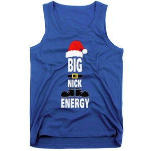 Big Nick Energy Santa Hat Belts And Boots Funny Christmas Tank Top