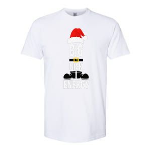 Big Nick Energy Santa Hat Belts And Boots Funny Christmas Softstyle CVC T-Shirt