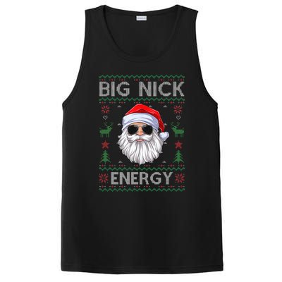 Big Nick Energy Santa Claus Ugly Christmas Sweater PosiCharge Competitor Tank