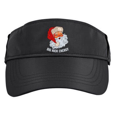 Big Nick Energy Santa Adult Drive Performance Visor