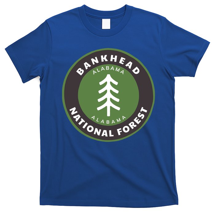 Bankhead National Forest Alabama Al Bear Badge Gift T-Shirt