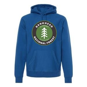 Bankhead National Forest Alabama Al Bear Badge Gift Premium Hoodie