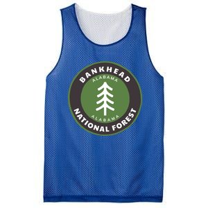 Bankhead National Forest Alabama Al Bear Badge Gift Mesh Reversible Basketball Jersey Tank