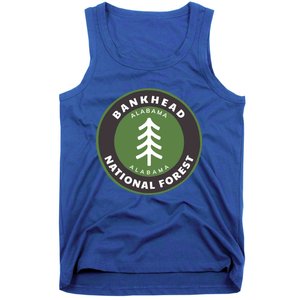 Bankhead National Forest Alabama Al Bear Badge Gift Tank Top