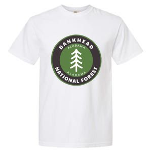 Bankhead National Forest Alabama Al Bear Badge Gift Garment-Dyed Heavyweight T-Shirt