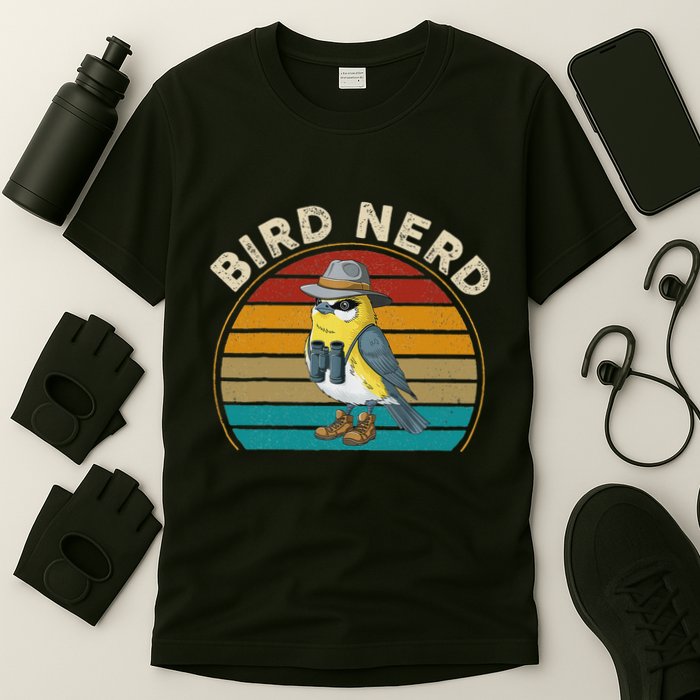 Bird Nerd Funny Bird Watching Birding Bird Lover Watcher T-Shirt