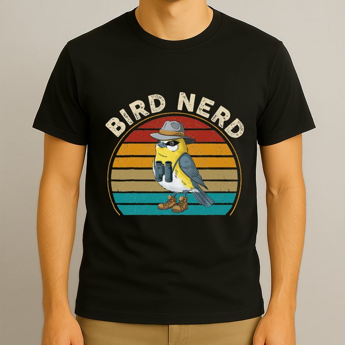 Bird Nerd Funny Bird Watching Birding Bird Lover Watcher T-Shirt