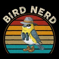 Bird Nerd Funny Bird Watching Birding Bird Lover Watcher T-Shirt