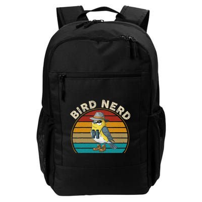 Bird Nerd Funny Bird Watching Birding Bird Lover Watcher Daily Commute Backpack
