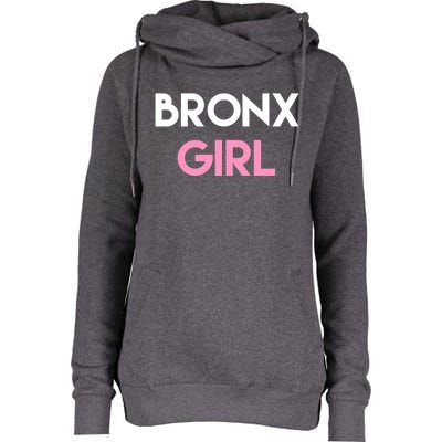 Bronx Ny Funny Gift Nyc New York Bronx Great Gift Womens Funnel Neck Pullover Hood