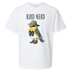 Bird Nerd Funny Bird Watching Birding Bird Lover Watcher Sueded Cloud Jersey T-Shirt