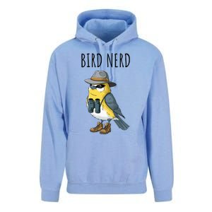 Bird Nerd Funny Bird Watching Birding Bird Lover Watcher Unisex Surf Hoodie