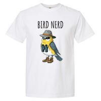 Bird Nerd Funny Bird Watching Birding Bird Lover Watcher Garment-Dyed Heavyweight T-Shirt