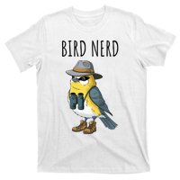 Bird Nerd Funny Bird Watching Birding Bird Lover Watcher T-Shirt