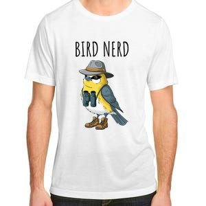 Bird Nerd Funny Bird Watching Birding Bird Lover Watcher Adult ChromaSoft Performance T-Shirt