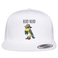 Bird Nerd Funny Bird Watching Birding Bird Lover Watcher Flat Bill Trucker Hat